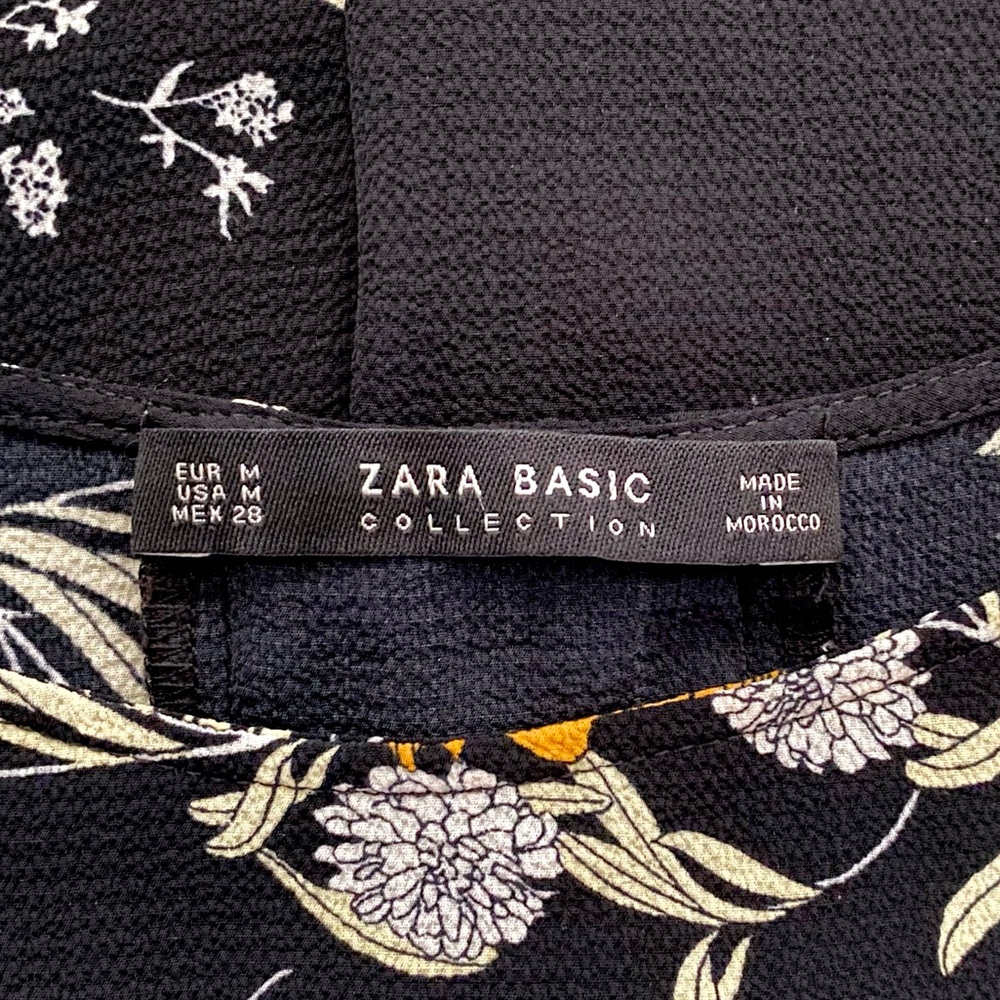 NWOT ZARA 🌼 Floral Midi Dress Sz M - Picture 8 of 16